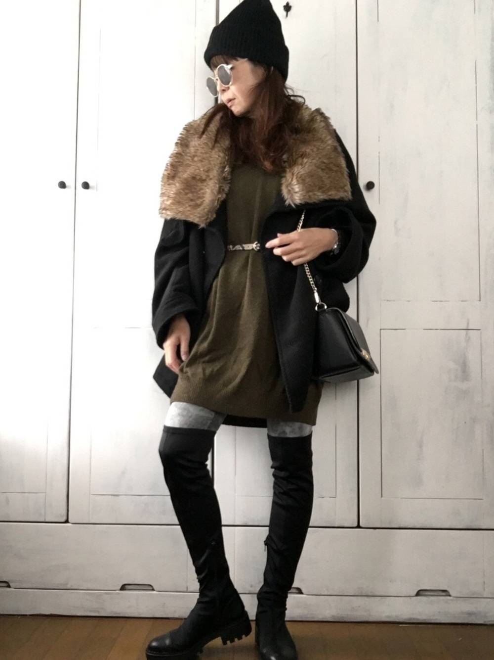 ニーハイブーツでおしゃれな冬コーデ！おすすめのスタイリングは？ 4yuuu!