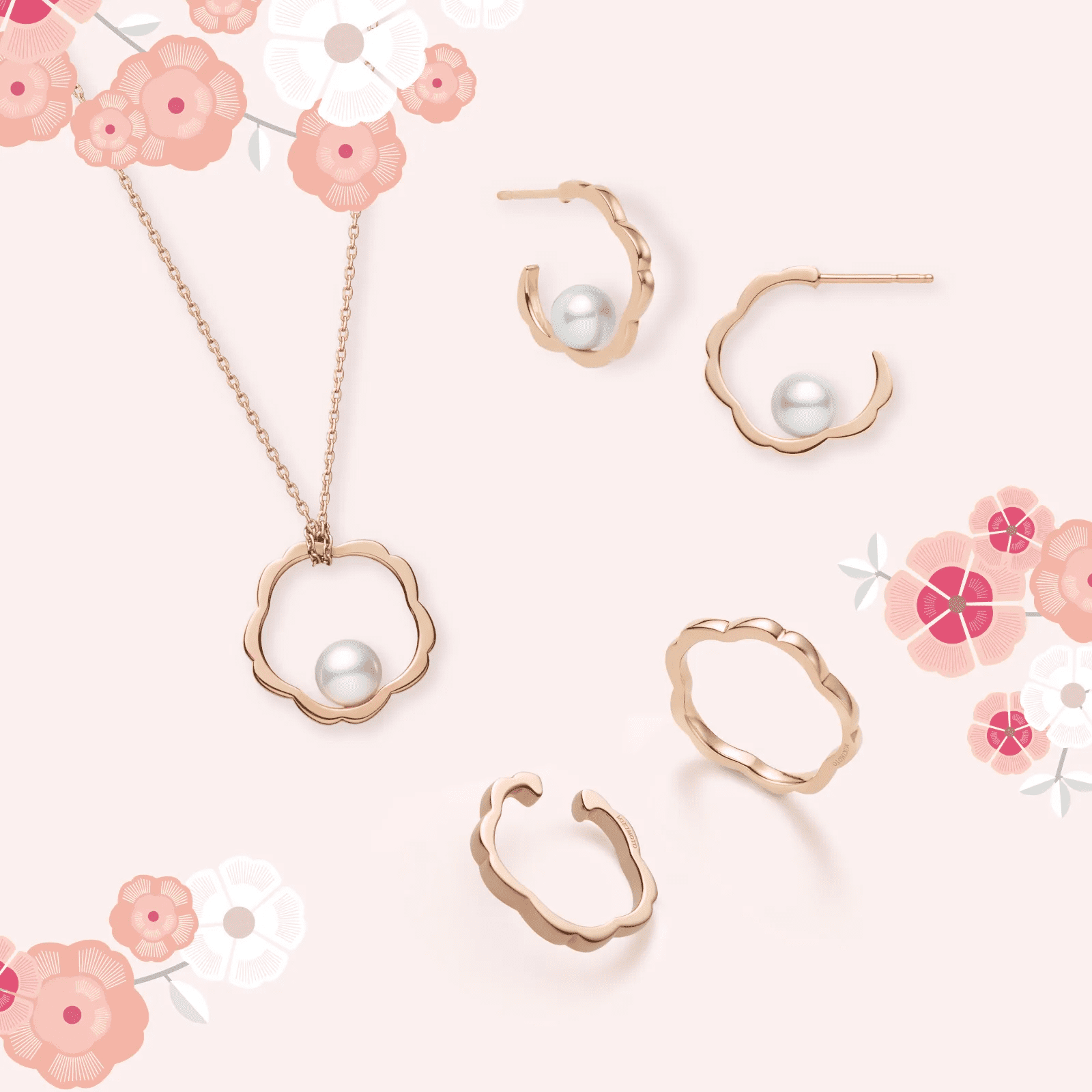 【期間限定価格】MIKIMOTO ミキモト リング チェリーブロッサム 2号 期間限定価格】MIKIMOTO ミキモト リング チェリーブロッサム 2号 期間