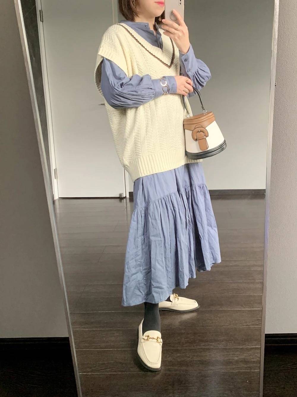 しまむらワンピース を使ったアラフォーにおすすめの春コーデ5選 4yuuu