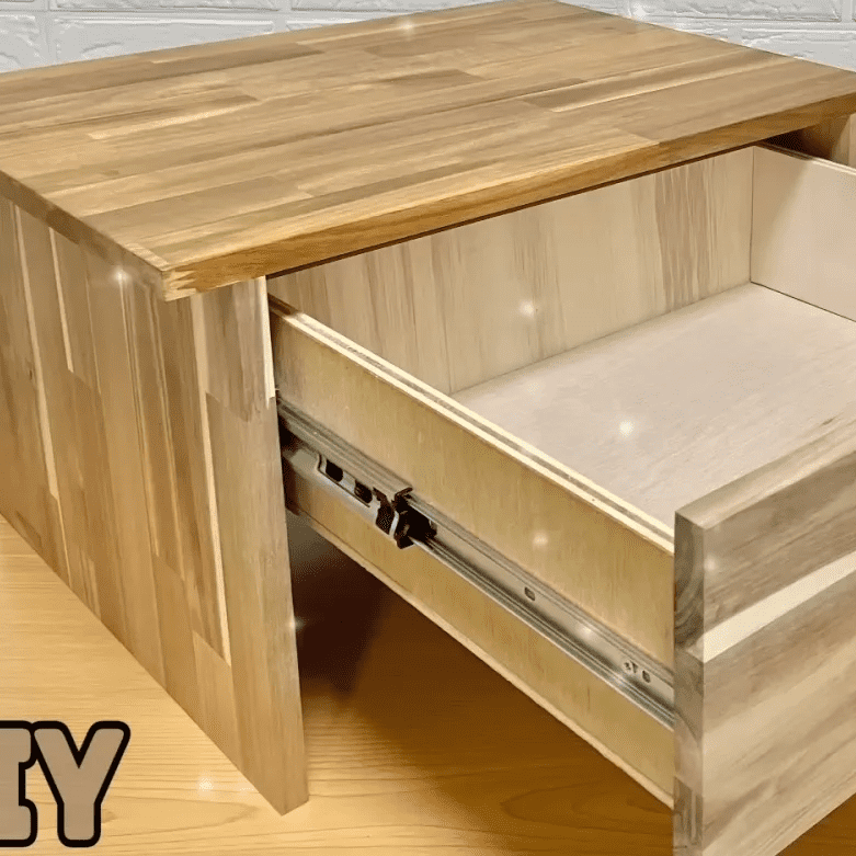DIY】使いやすさがハンパない！スライドレール引き出しの作り方