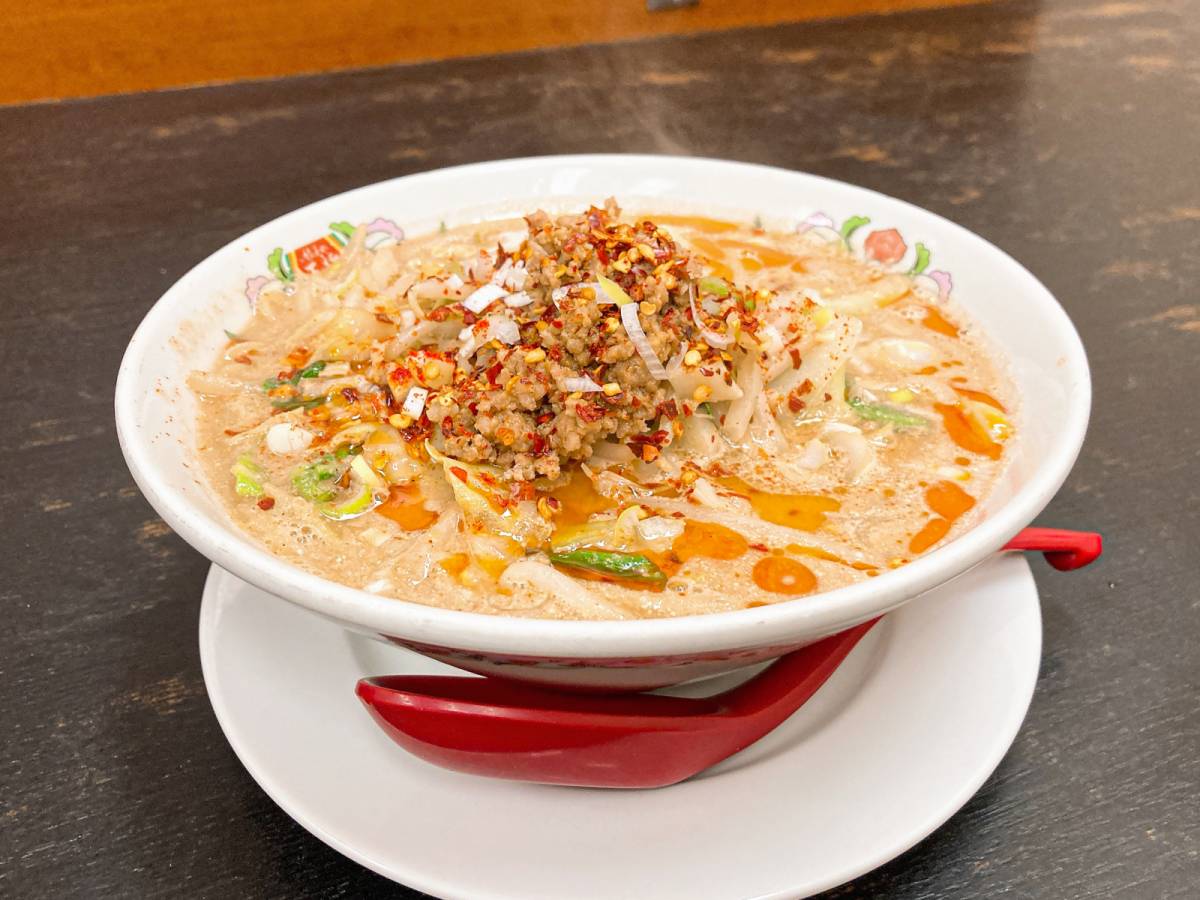 餃子の王将『野菜たっぷり担々麺』