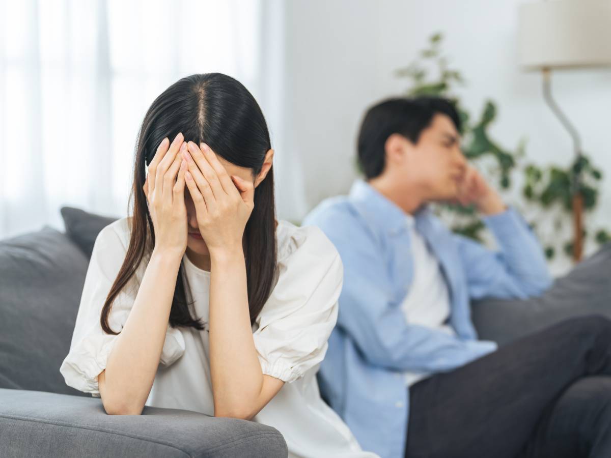 不機嫌な人
