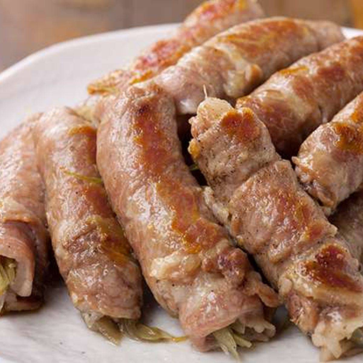 さっぱり肉巻き  豚肉のみょうが巻き