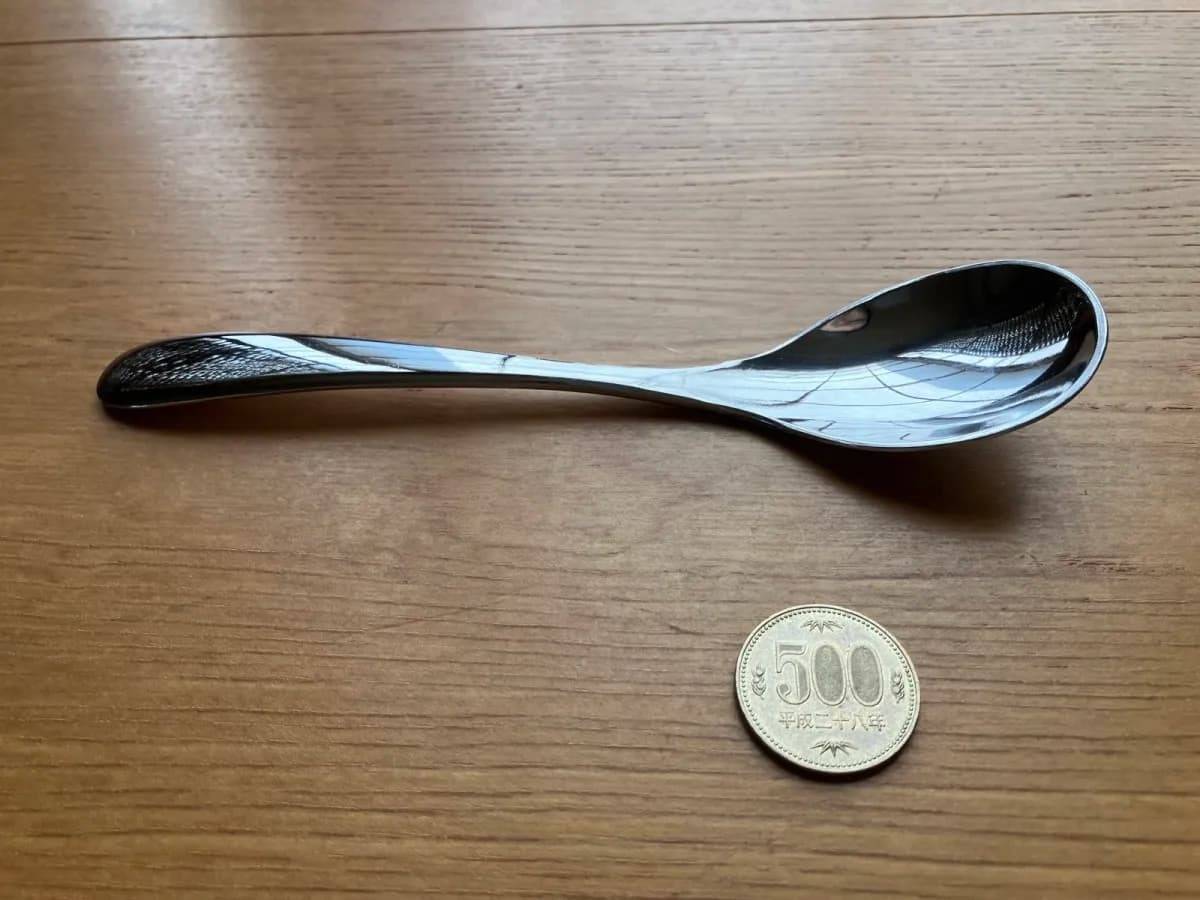 ダイソーカレーを美味しく食べるスプーン−２