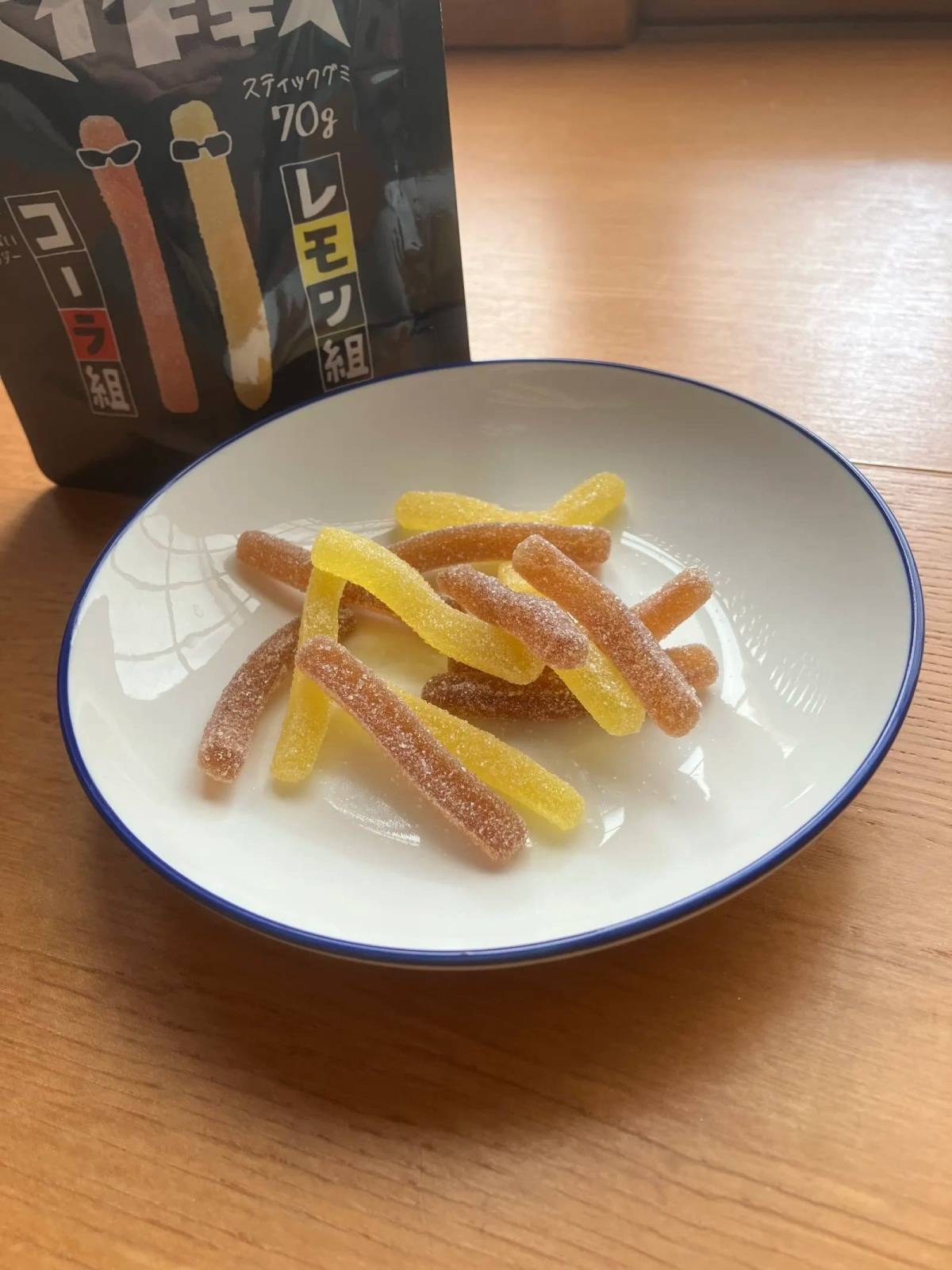 ダイソー旺旺 ジャパン スッパイ大作戦 コーラ＆レモン 70g-3