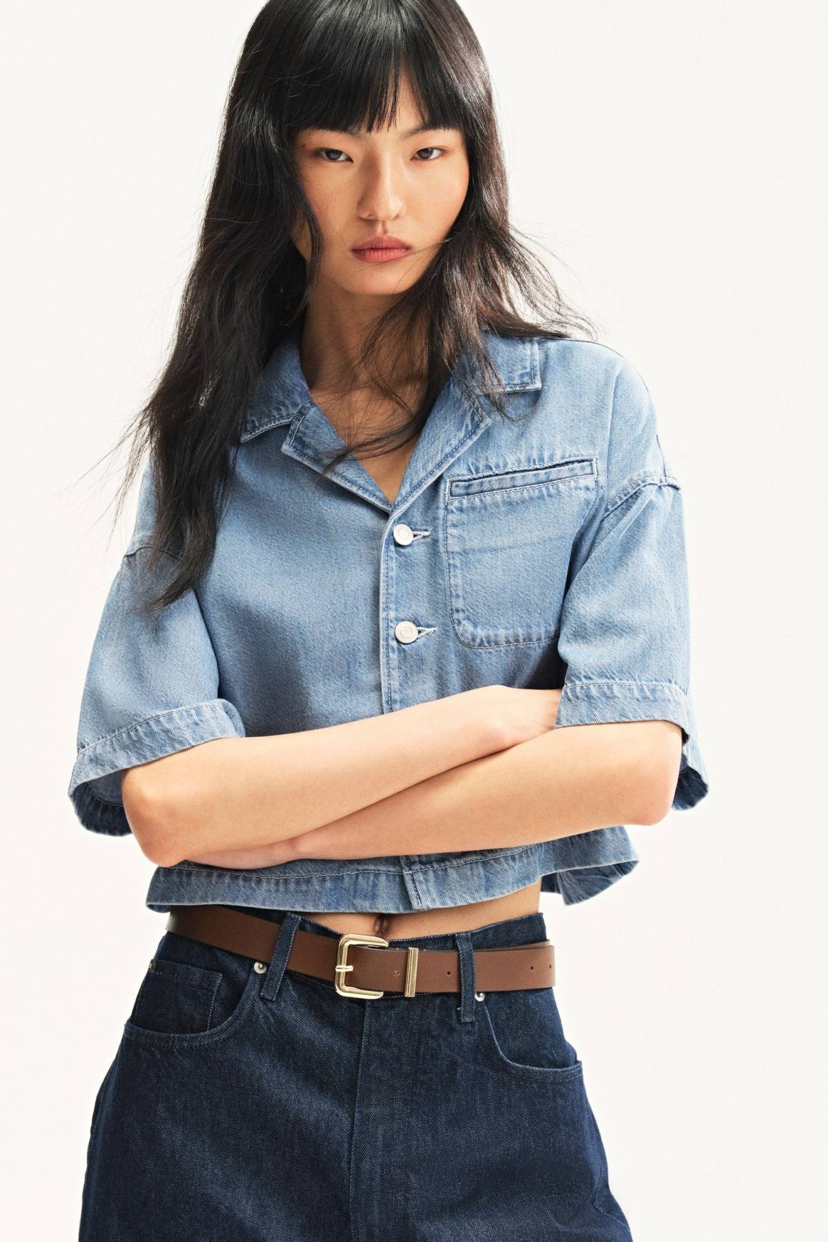 H&M7月のおしゃれシャツ