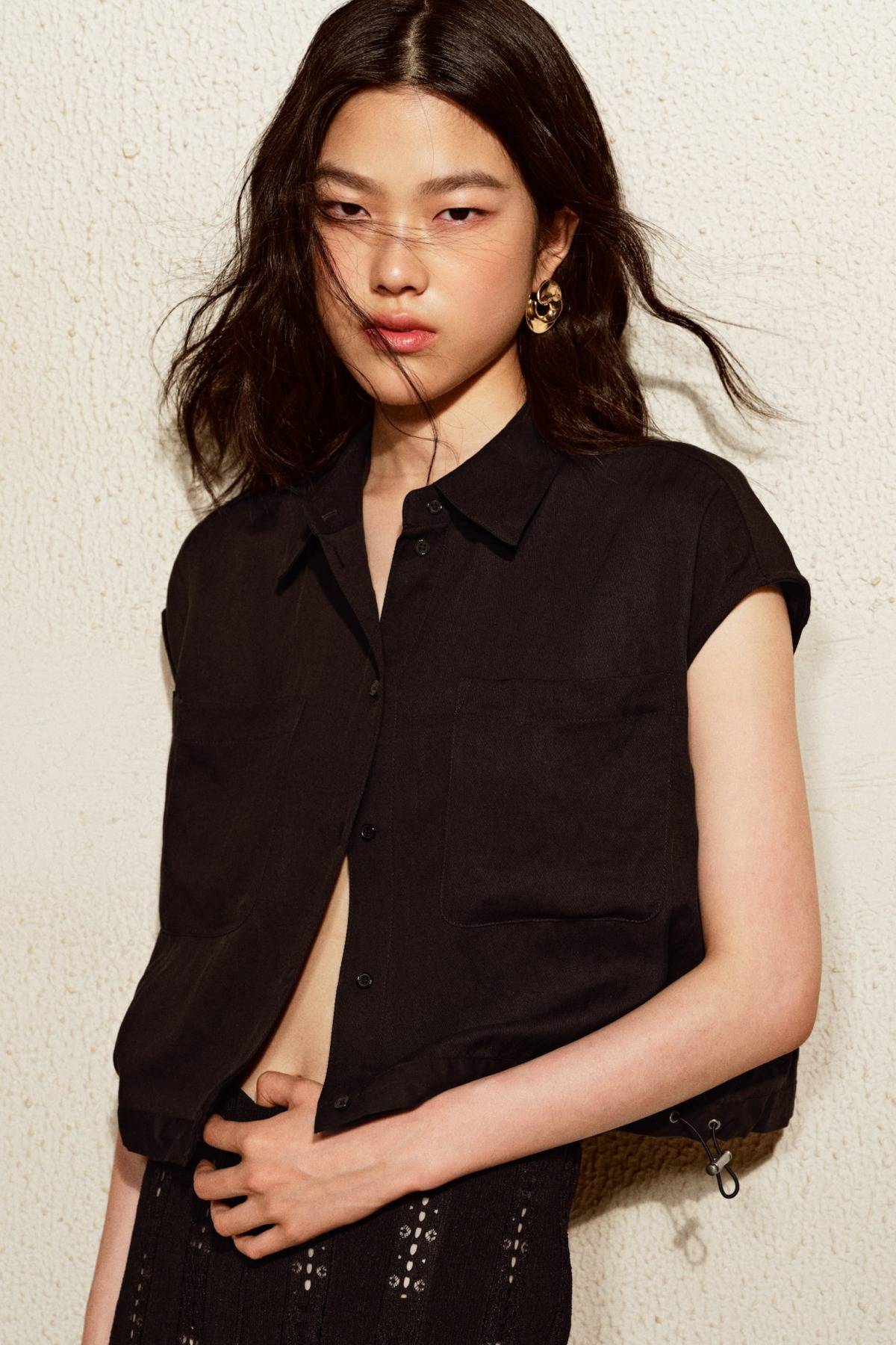 H&M7月のおしゃれシャツ