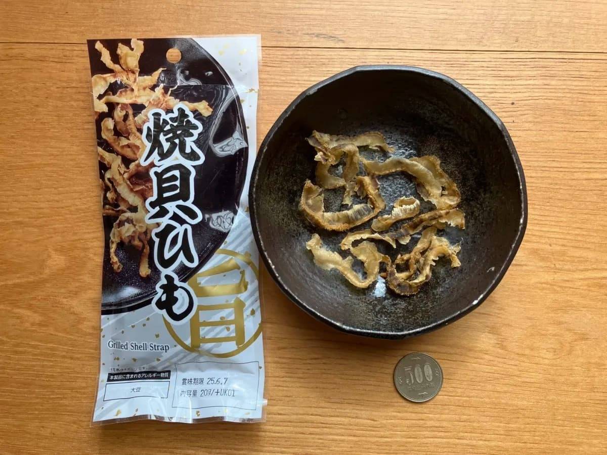 ダイソー上野珍味 焼貝ひも 20g−２