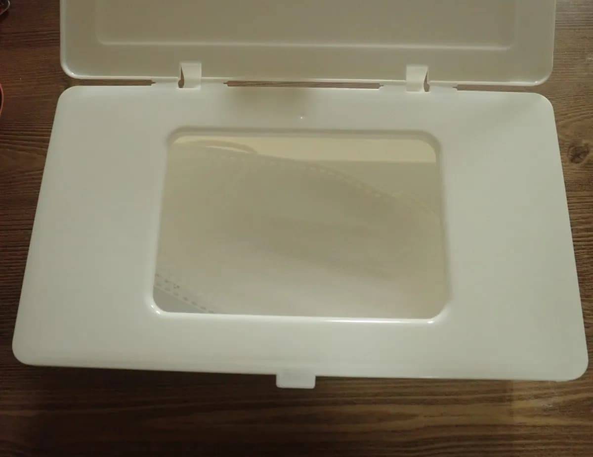 ダイソーフタがとまるマスクケース W−３