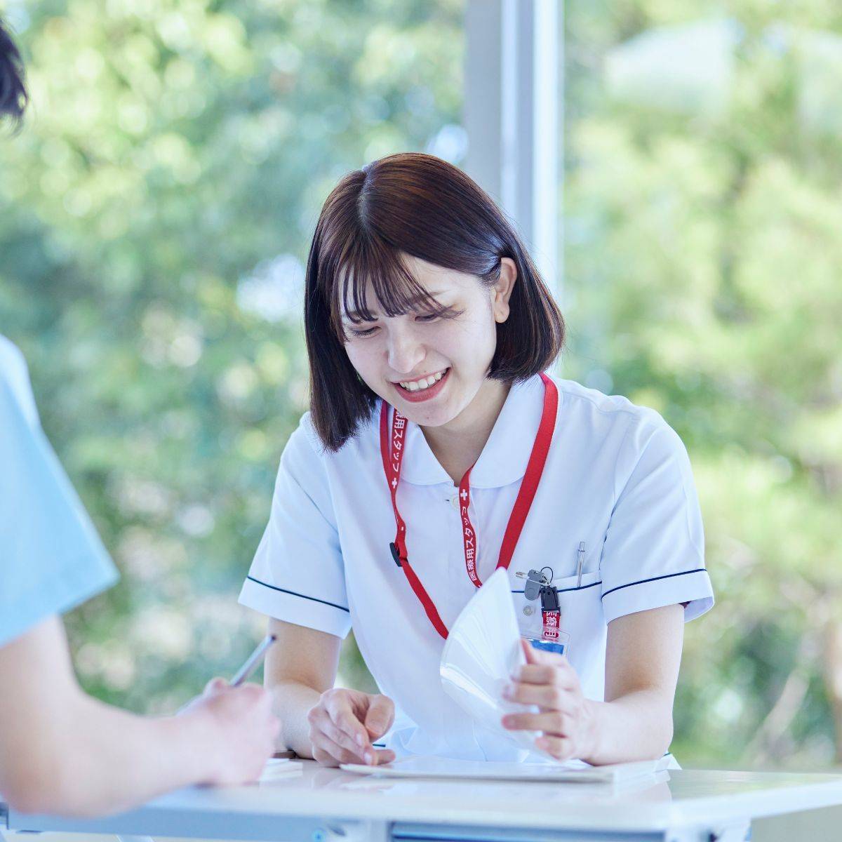 看護師の女性