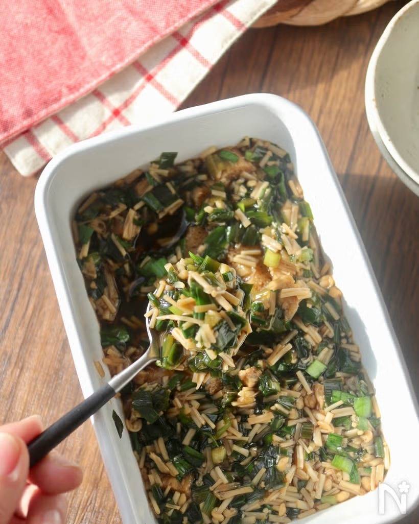 火を使わない「ニラ」の作り置きおかず