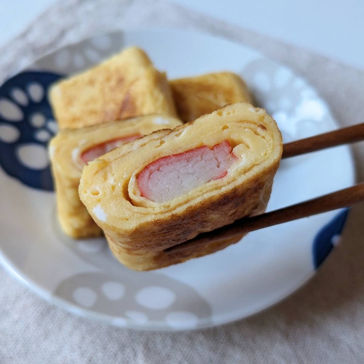 いちまさ公式の「ピュアふぶき巻き玉子焼き」のレシピ