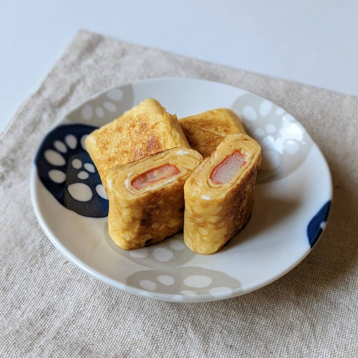いちまさ公式の「ピュアふぶき巻き玉子焼き」のレシピ