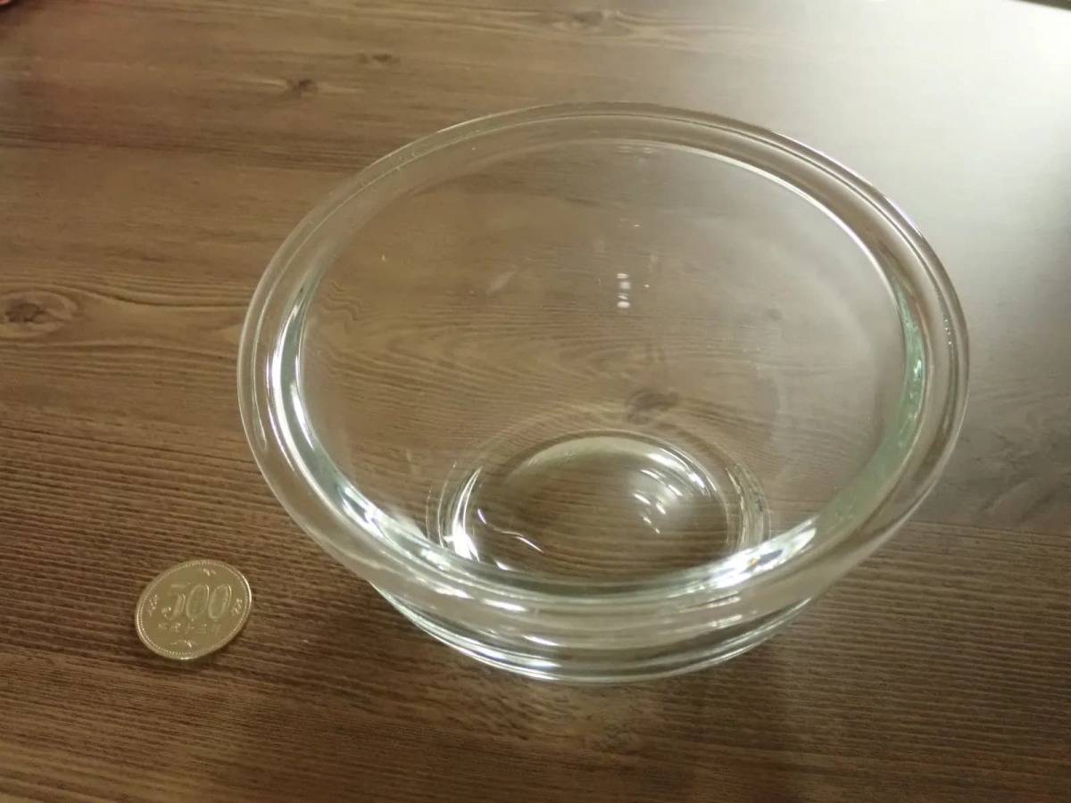 ダイソー耐熱ガラスボウル(11cm、490mL)−２
