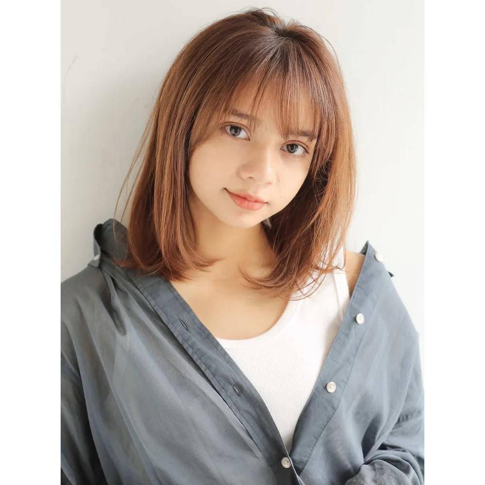 白髪をぼかすハイライトベージュ
