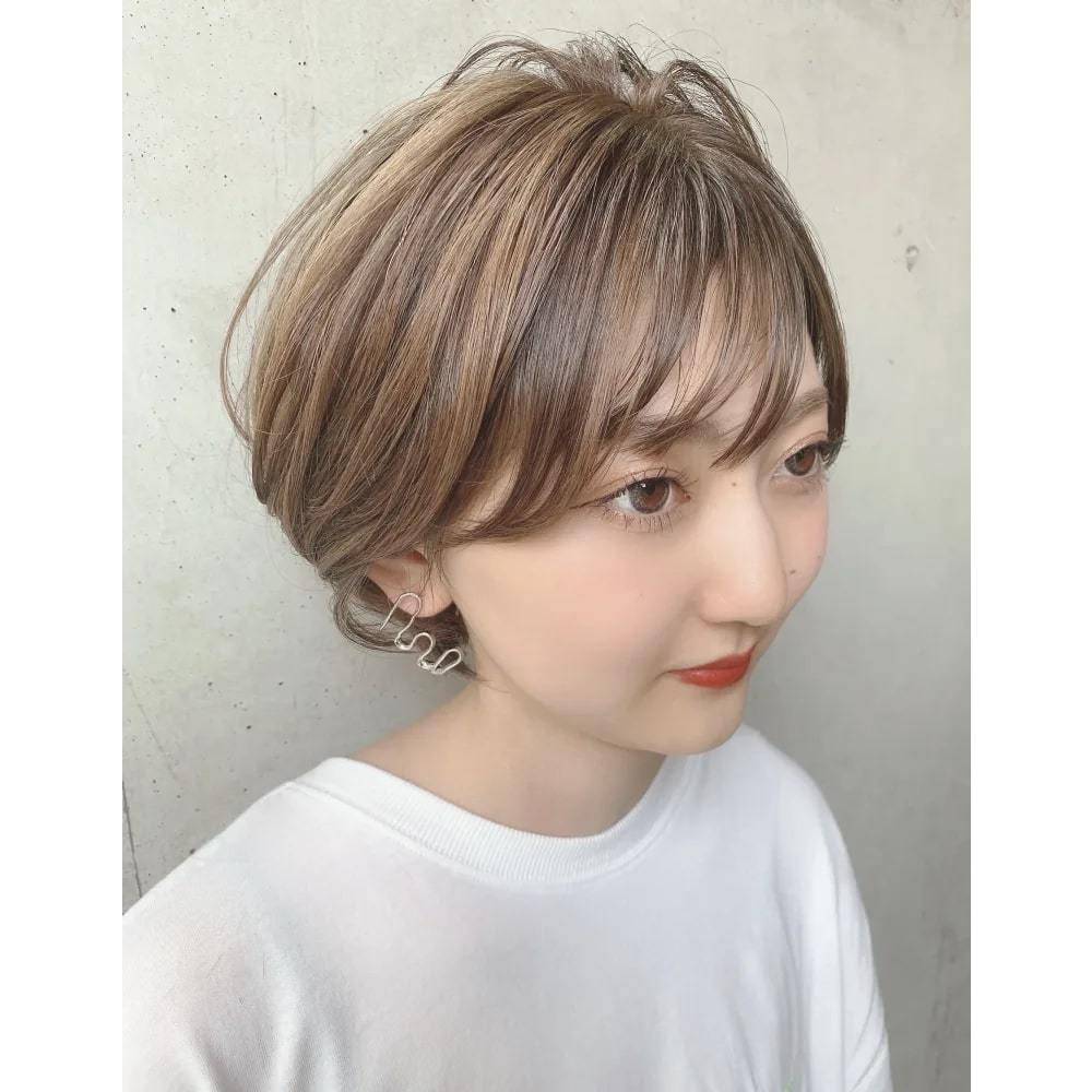白髪をぼかす3Dハイライト
