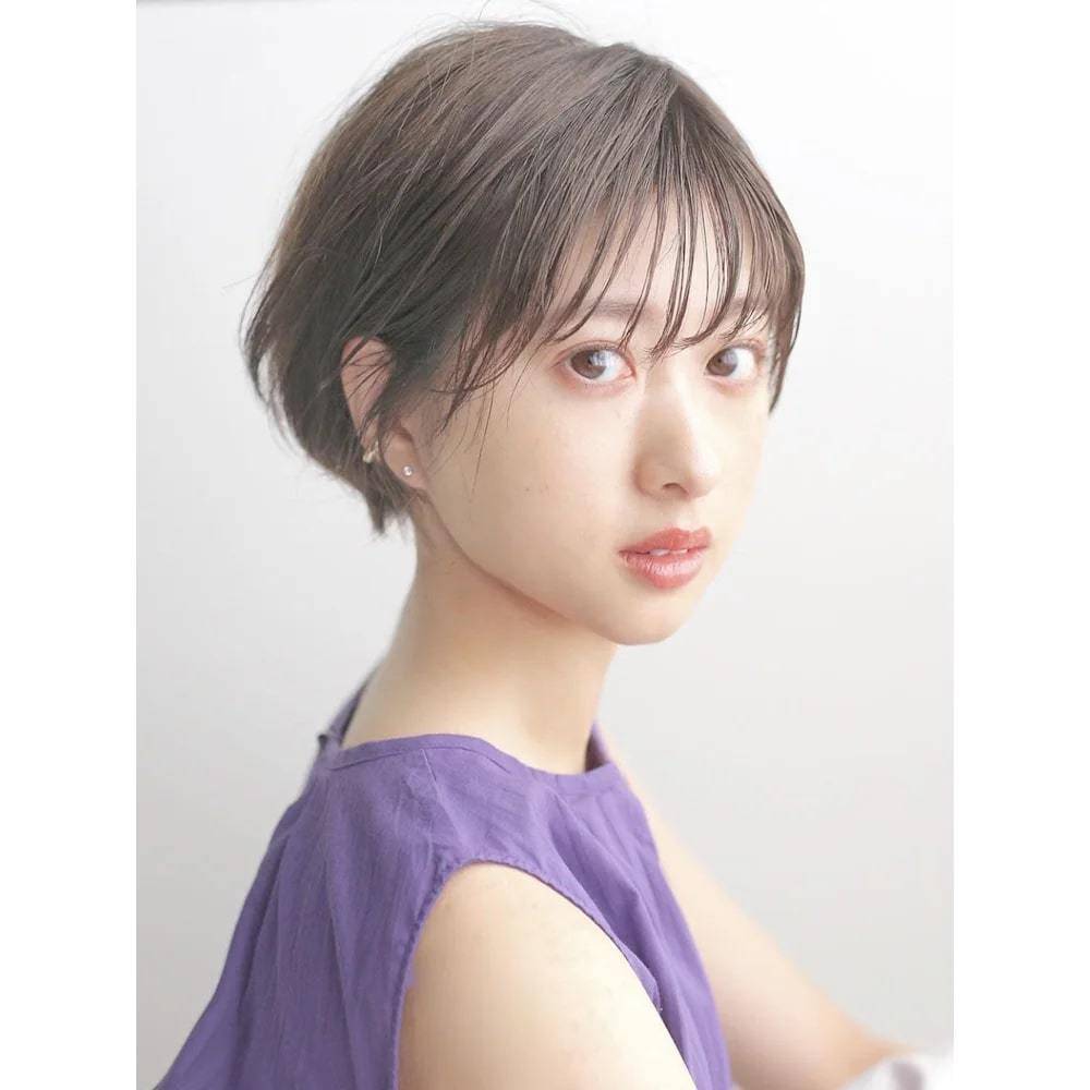 透け感満載なラベンダーアッシュ