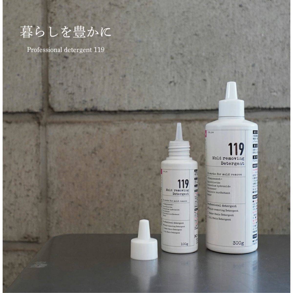 高濃度カビ取りジェル119