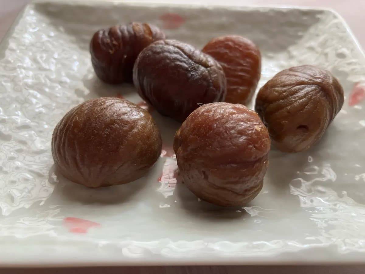 ダイソーファーストジャパン 無選別マロングラッセ 黒糖風味 45g−３