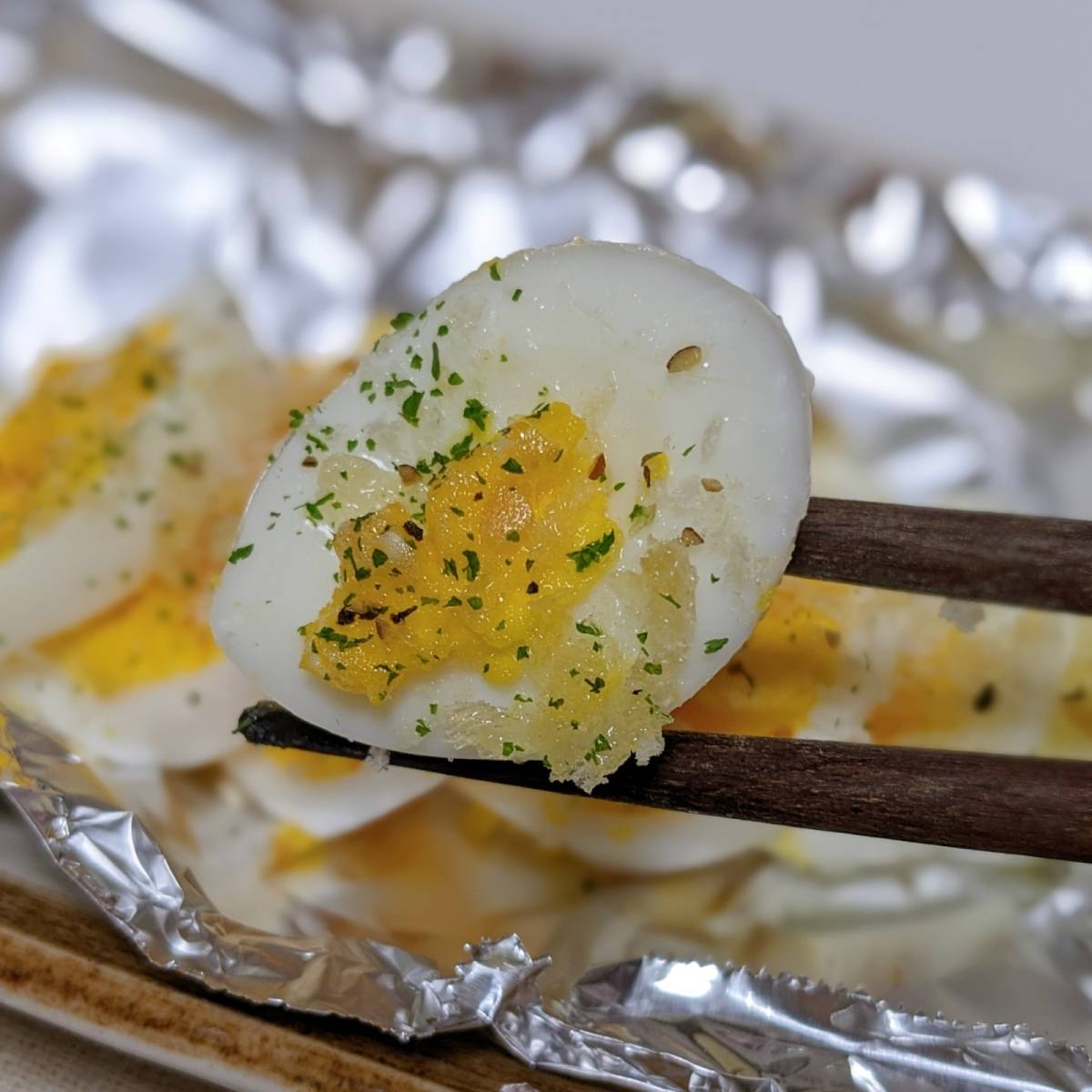 JA全農公式の「ゆでたまごのチーズパン粉焼き」のレシピ