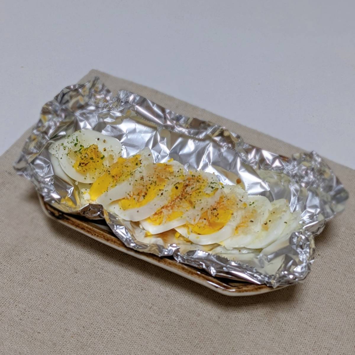 JA全農公式の「ゆでたまごのチーズパン粉焼き」のレシピ
