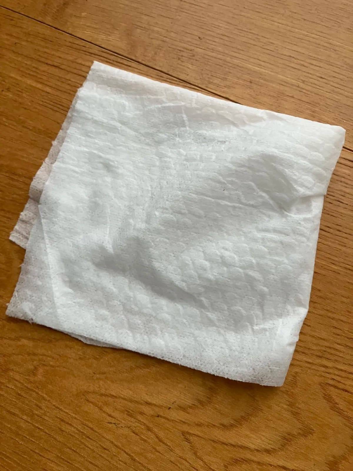 セリア洗えるキッチンタオル−３
