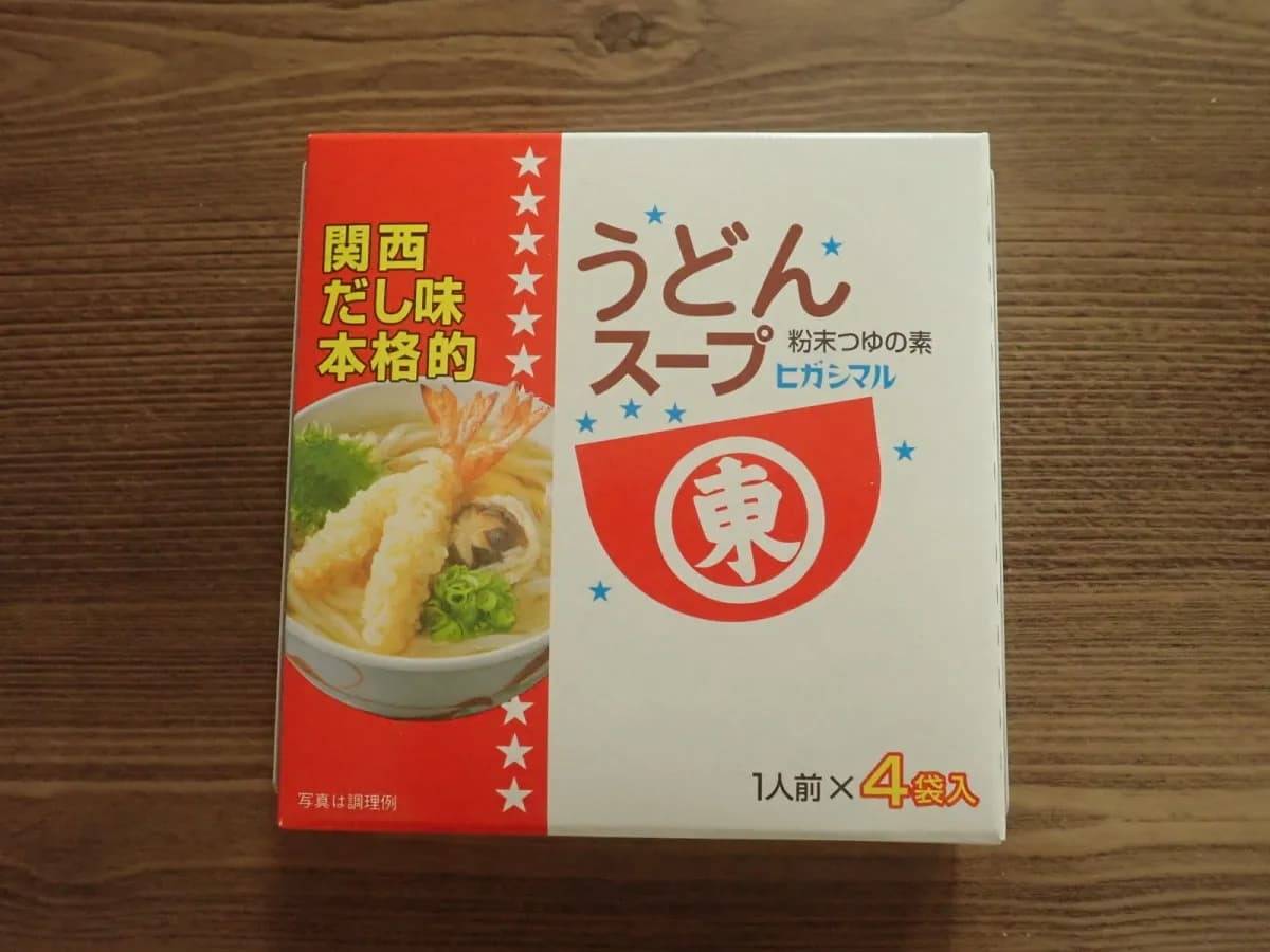 ダイソーヒガシマル うどんスープ 4P−１