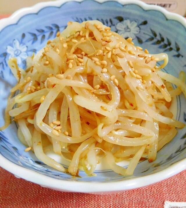 5分でできるもやしの作り置きおかず