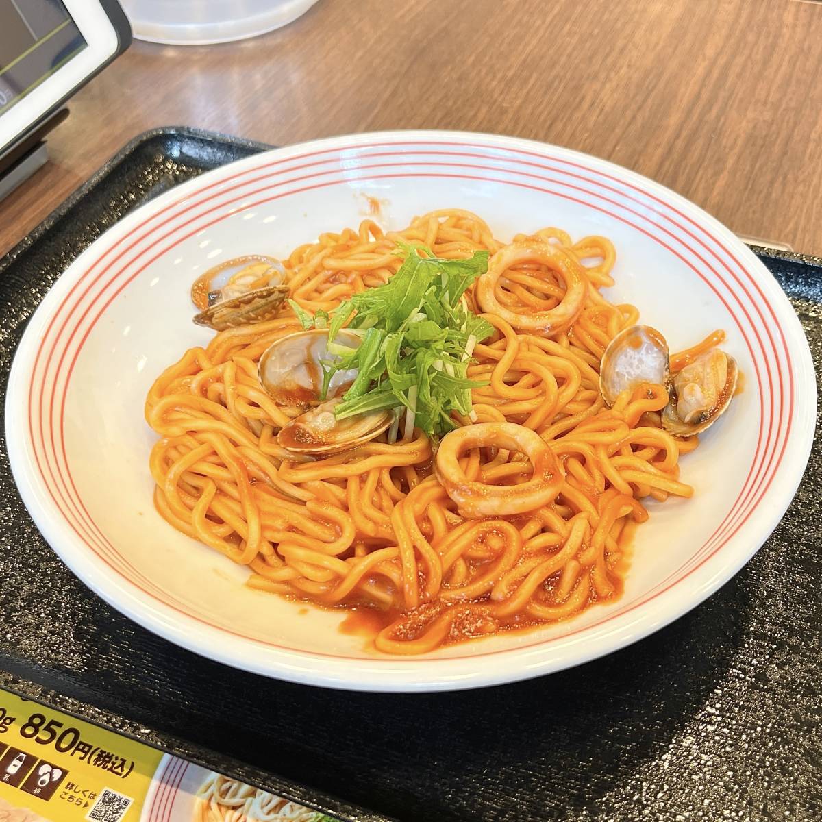 リンガーハットの「ナポリタン」