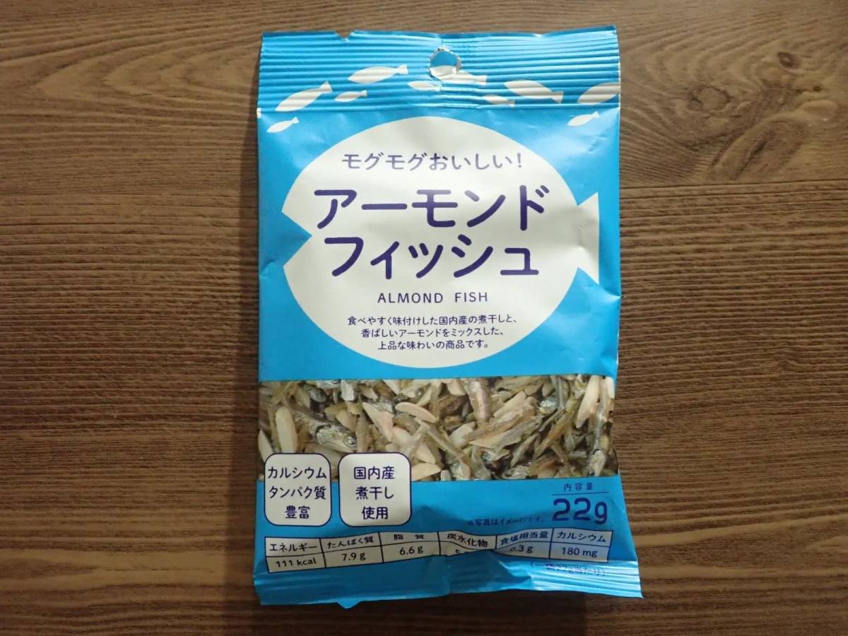 ダイソー増永食品 アーモンドフィッシュ 22g−１