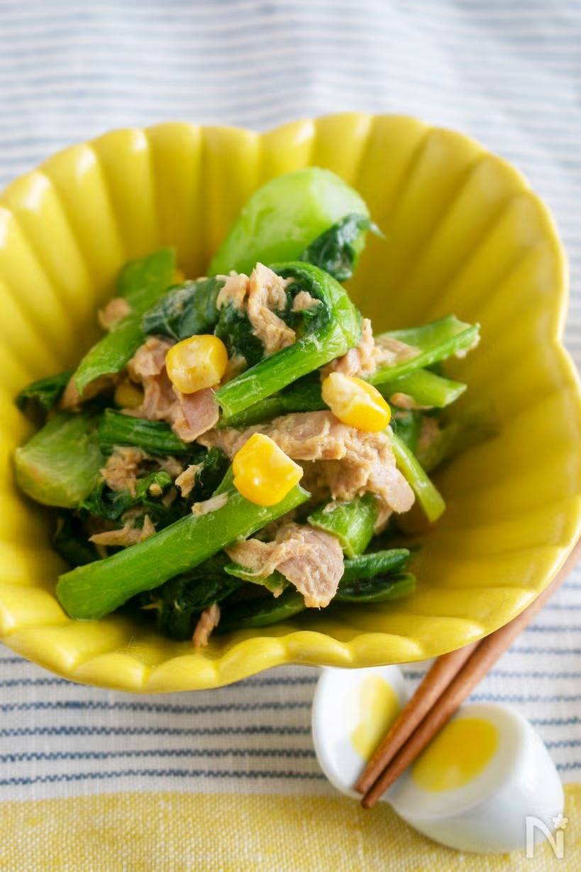5分で作る「小松菜」の作り置きおかず