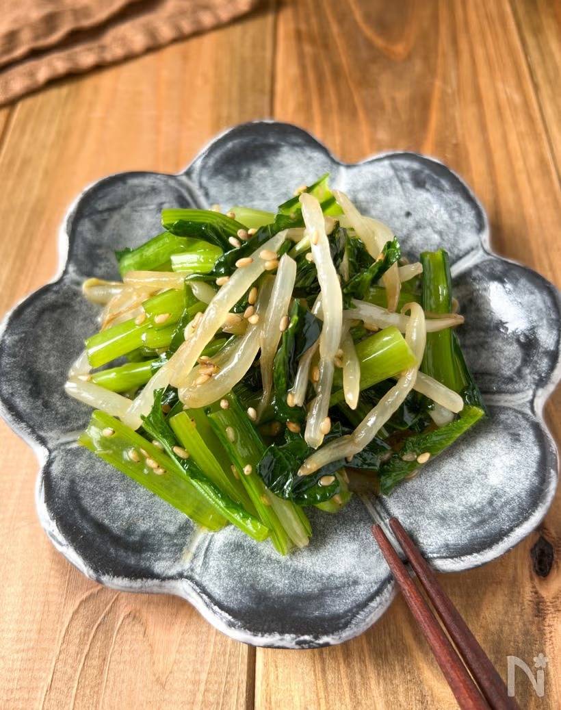 5分で作る「小松菜」の作り置きおかず