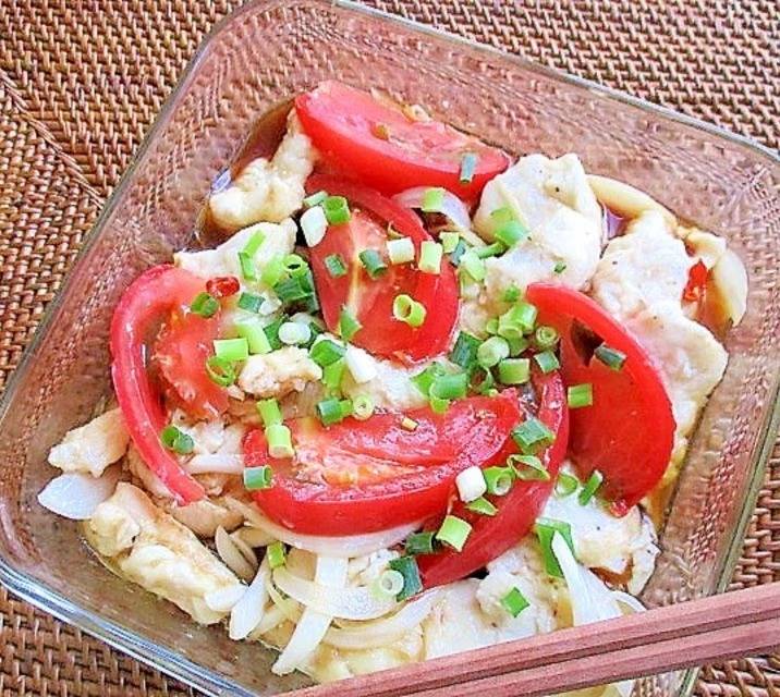 火を使わないトマトの作り置きおかず