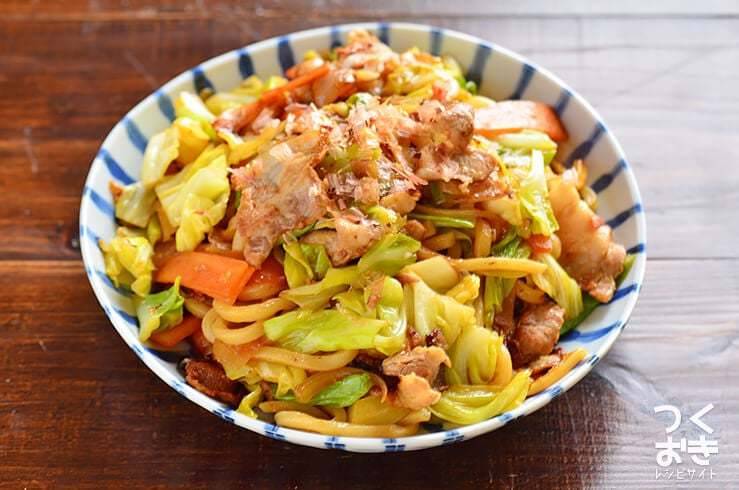 夫が喜ぶ冷凍うどんの作り置きおかず