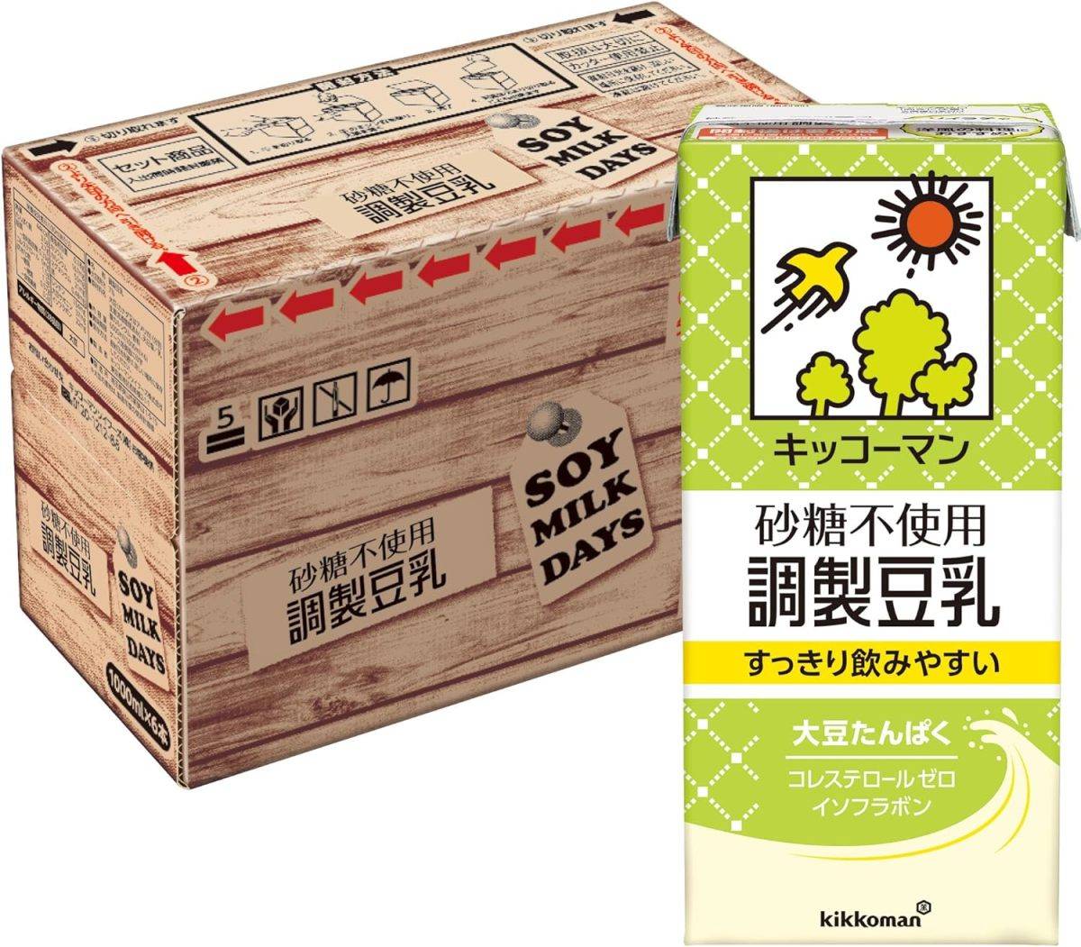 キッコーマン 砂糖不使用調製豆乳