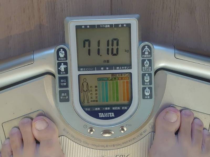 ビフォア体重