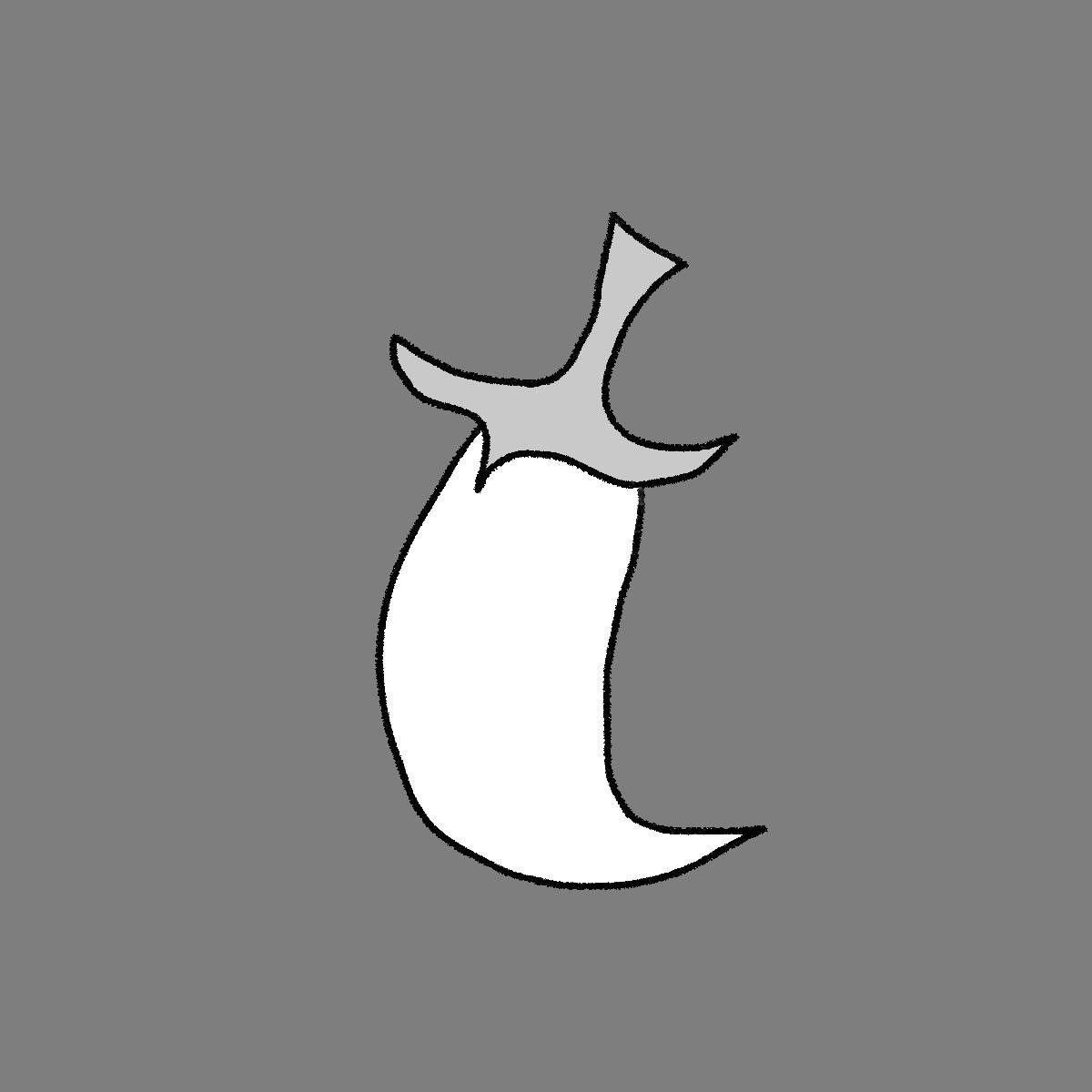 モノクロのとうがらし
