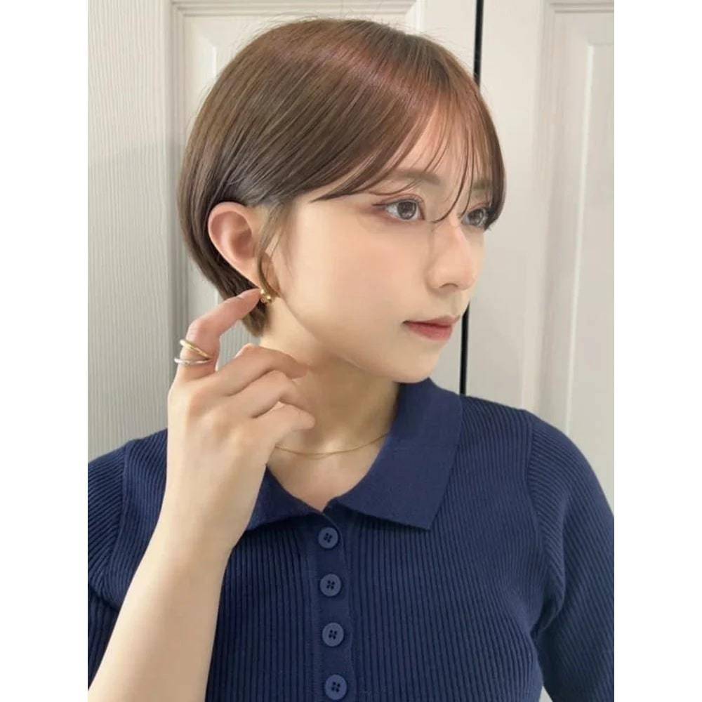 こなれたアッシュオリーブ