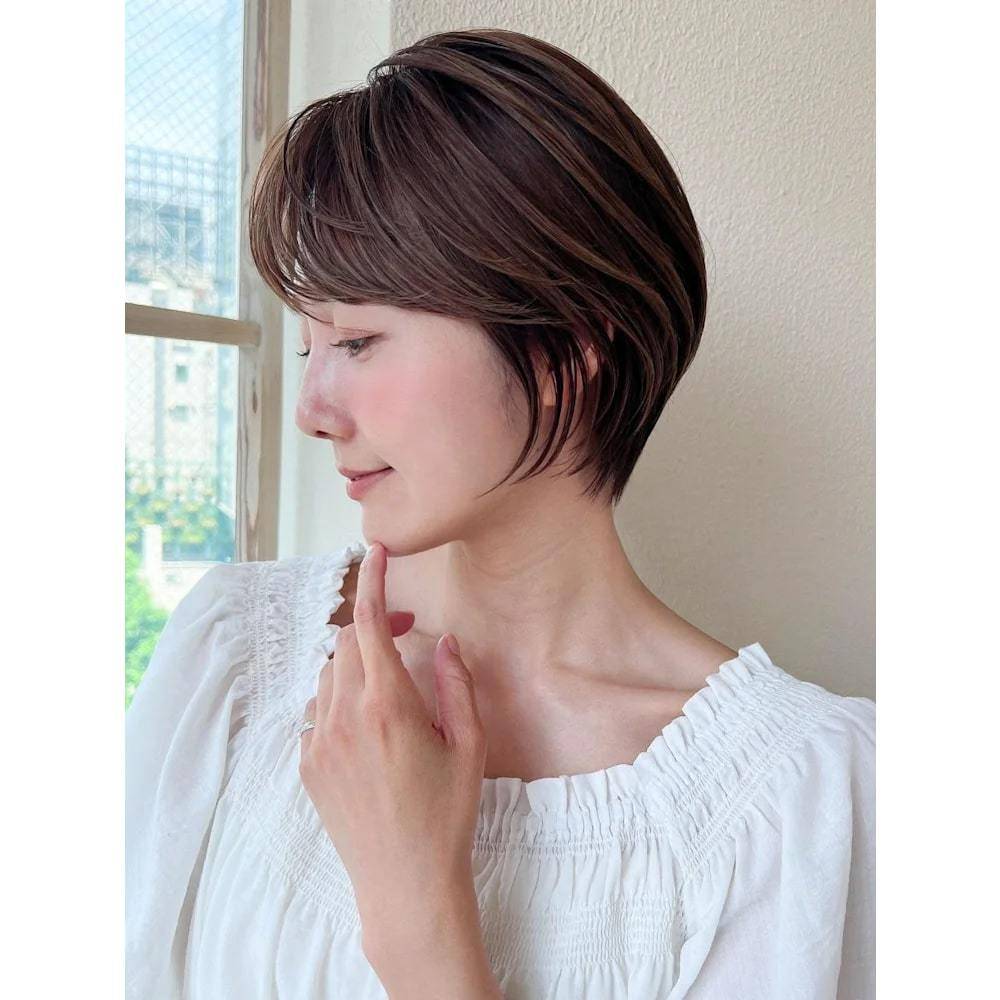 透明感抜群のホワイトグレージュ