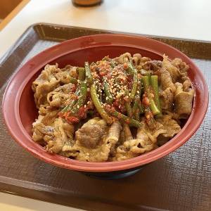 コレが楽しみで【すき家】に行ってる。季節限定メニューが最高だった