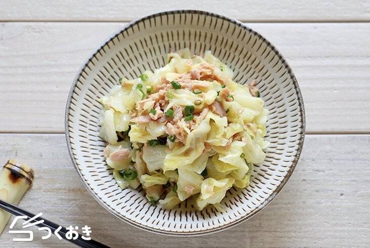 最高に簡単な「キャベツ」の作り置きおかず
