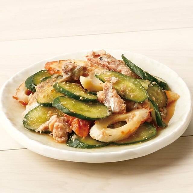 サバ缶のズボラ作り置きおかず