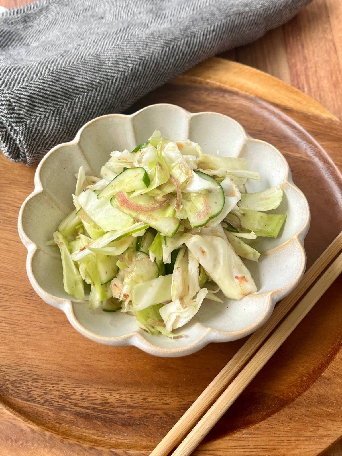 5分でできるキャベツの作り置きおかず