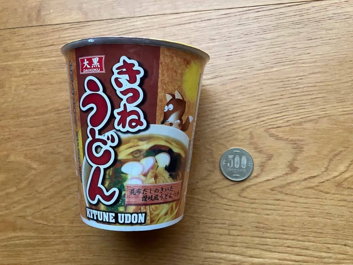 セリア大黒 きつねうどん-2