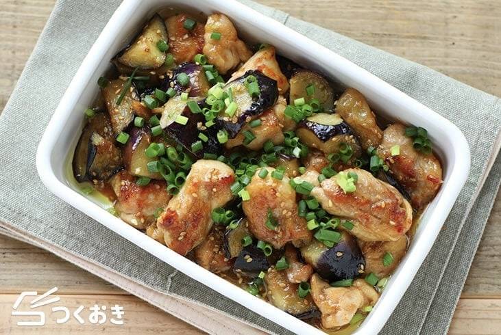 「ナス」のズボラ作り置きおかず