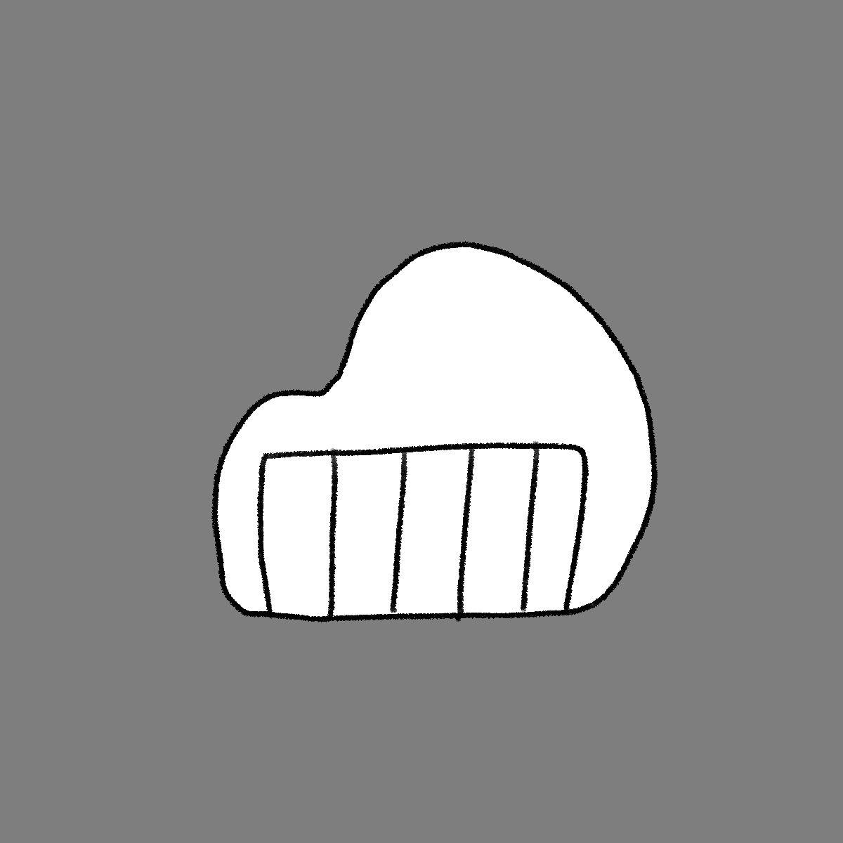 モノクロのピアノ