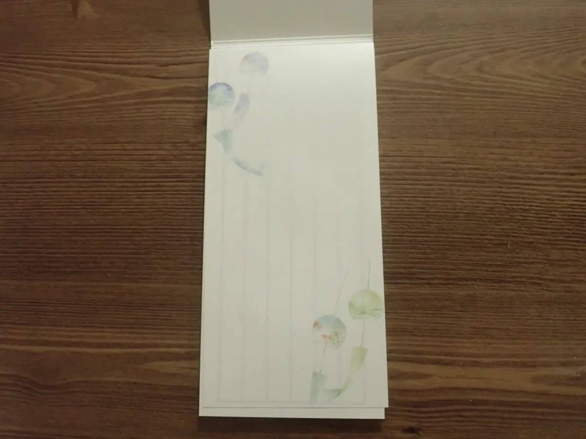 ダイソー一筆箋(夏柄、和柄)−３