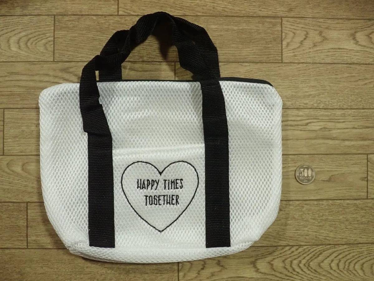 ダイソートラベルトートバッグ(ウォッシャブル、30×10×20cm)−２