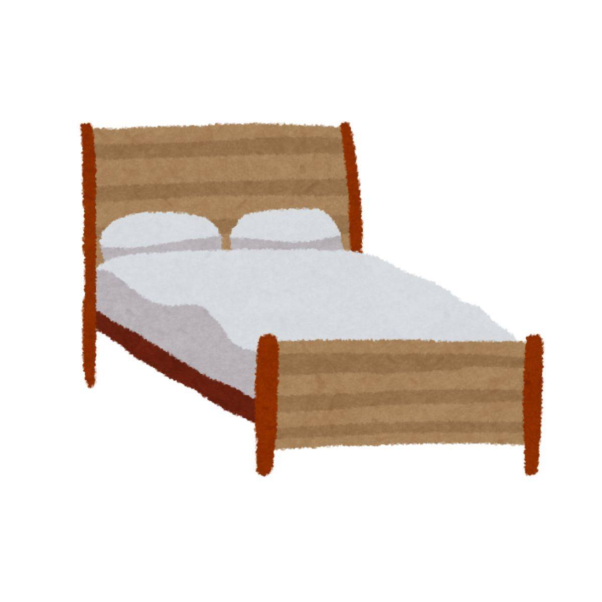 ベッドのイラスト