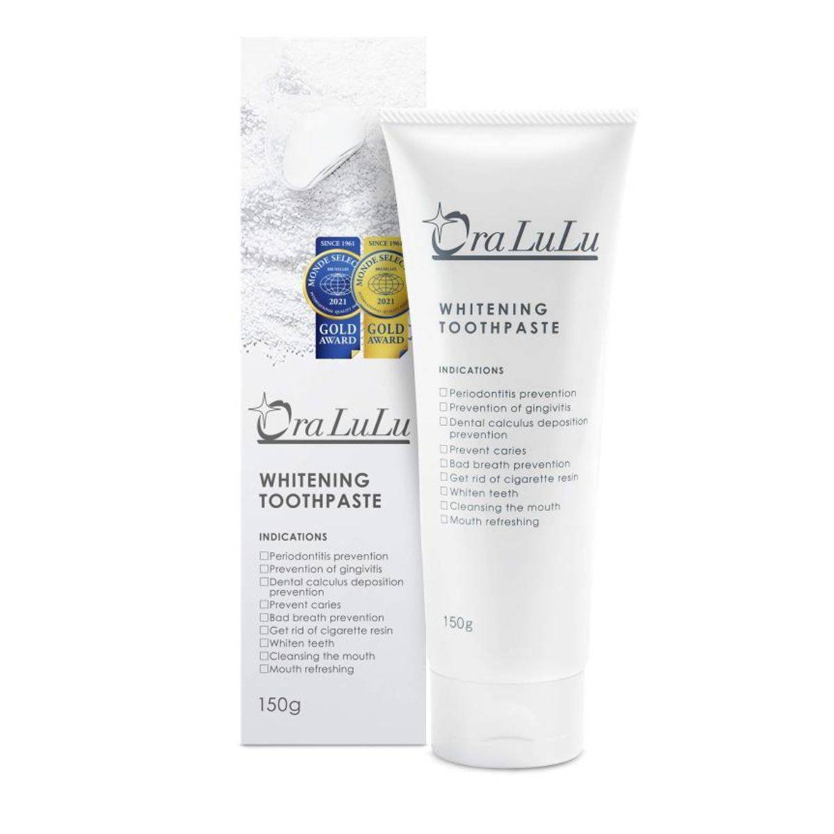 OraLuLu ホワイトニング歯磨き粉
